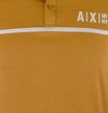 A|X ARMANI EXCHANGE Men's A/X MI NY Print Polo Shirt Small
