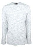 Michael Kors Men's Cotton Blend Crew Long Sleeve W XL White