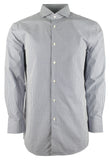 Hugo Boss Men's Mark Sharp Fit Easy Iron Long Sleeve Shirt 15.5 (32-33) Dark Blue