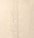 Michael Kors Men's Classic Fit Linen Long Sleeved Shirt-XL