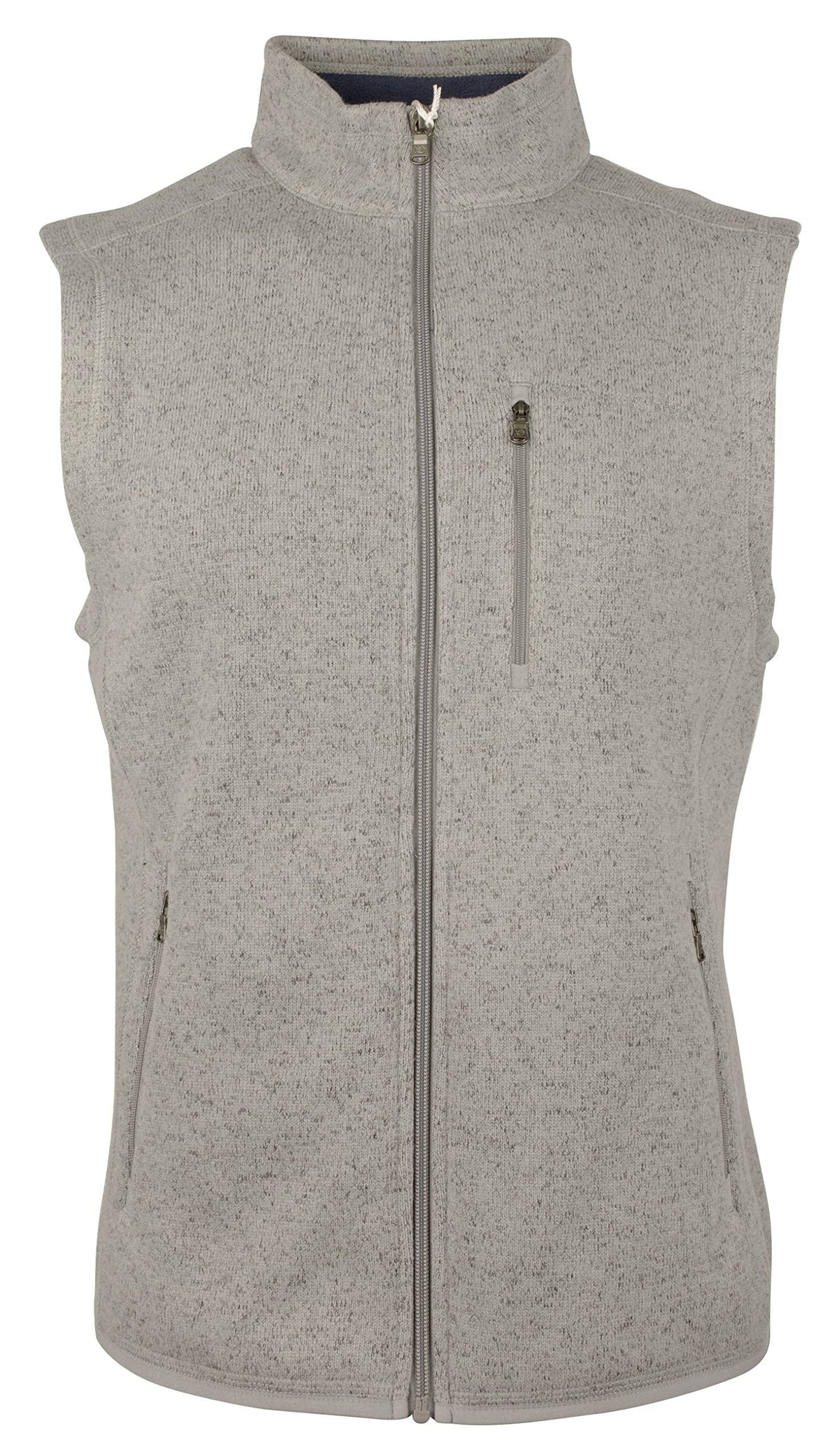 Southern Tide Men's Samson Peak Sweater Fleece Vest Steel Grey Small
