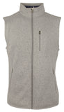 Southern Tide Men's Samson Peak Sweater Fleece Vest Steel Grey Small