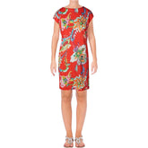Lauren Ralph Lauren Women's Floral Print Midi Shift Dress OM L