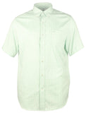 Men's Gingham Intercoastal Short Sleeve Shirt-C-S