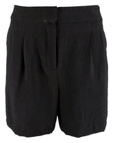 Vince Camuto Women's Summer Heat Solid Pull On Shorts Black 2