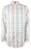 Southern Tide Men's Long Sleeve Coastal Passage Sky Valley Plaid Sport Shirt RBlsh XL