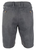 Tommy Bahama - Pantalones cortos chinos de mezcla de seda con diseño de espiga Havana para hombre, azul tinta, talla 42
