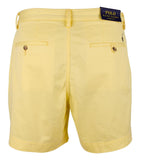 Polo Ralph Lauren Men's Stretch Classic Fit 6" Chino Shorts (35, Yellow)