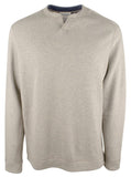 Tommy Bahama Men's Big & Tall Flipshore Abaco Reversible Sweatshirt Rockshade Heather 3XB