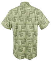 Tommy Bahama Men's Mayan Maze Silk Blend Camp Shirt-GF-S