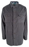 Customer Return Tommy Bahama Men's Corduroy Long Sleeve Button-Down Shirt-NS-2XB