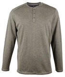 Tommy Bahama Oahu Shores - Camiseta de manga larga estilo henley para hombre, talla pequeña