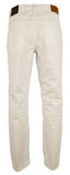 Men's Tailored Fit Five Pocket Style Jeans Pants-W-40Wx32L White
