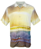 Tommy Bahama Men's Artist Series Veracruz Cay Sunset Break Camp Shirt Small Continental