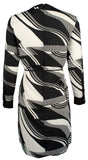 Ralph Lauren Women's Print Crepe Drawstring Dress