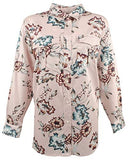 Lauren Ralph Lauren Women's Plus Size Floral Cotton Sateen Top PM 1X