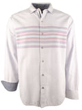 Tommy Bahama Men's Canyon Beach Horizon Striped Long sleeved Shirt-HM-M