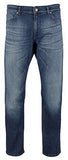 Hugo Boss Men's Maine Regular Fit Stretch Jeans Pants 32Wx34L Med Blue