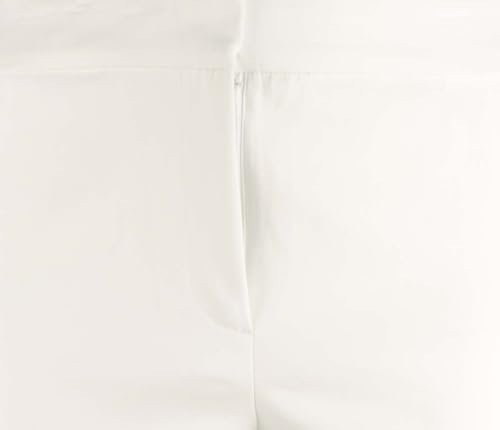 Michael Kors Women's Plus Size Stretch Capri Cropped Pants White 24W Michael Kors Women's Plus Size Stretch Capri Cropped Pants White 24W