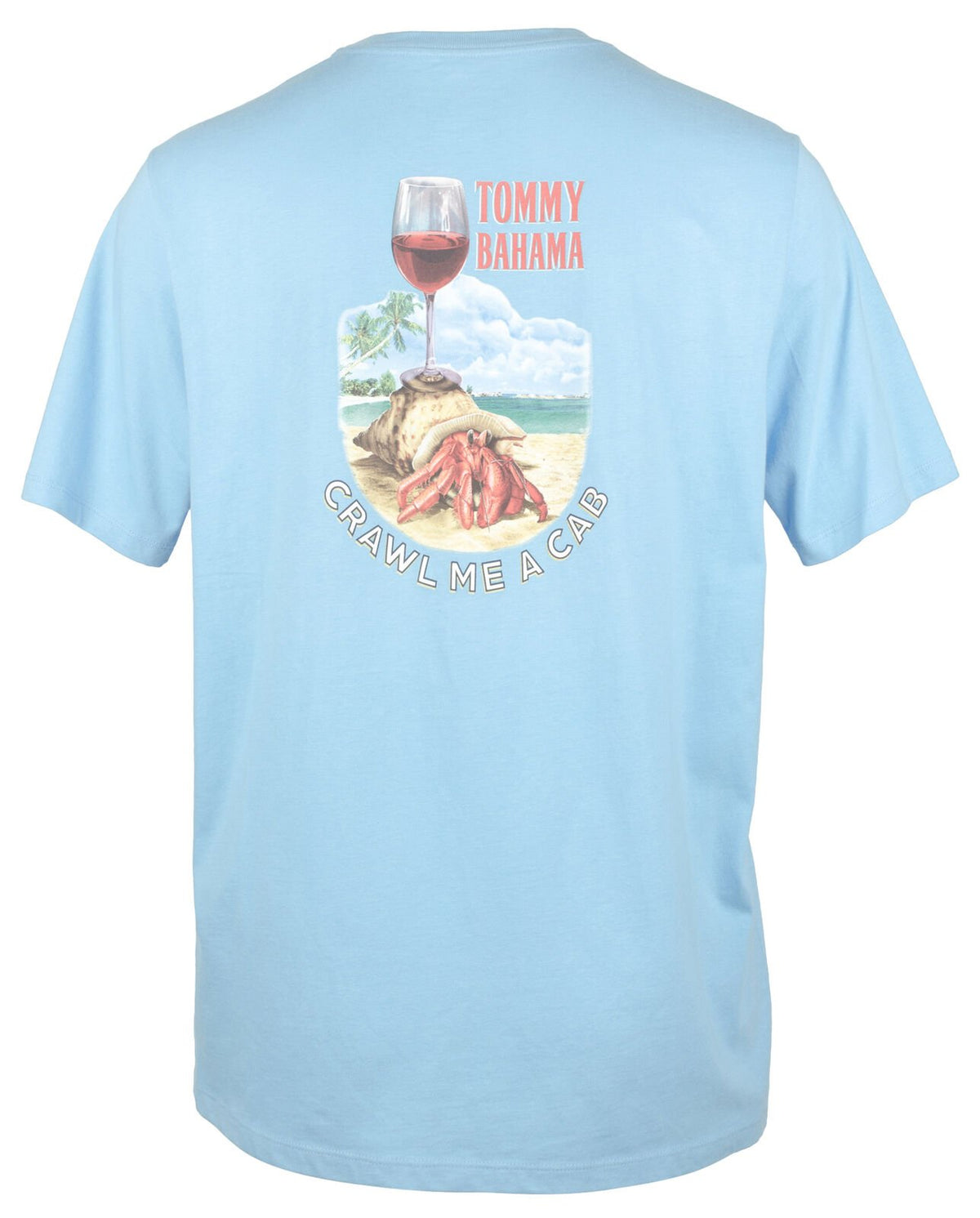 Customer Return Tommy Bahama Men's "Crawl Me a Cab" Graphic Short Sleeve Tee SB