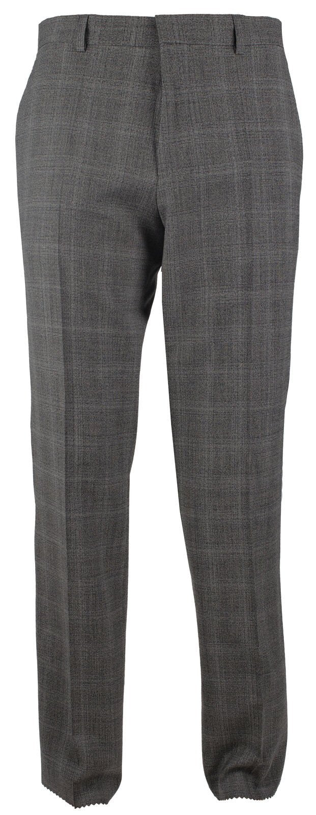 Boss Hugo Boss Men's Madisen Flat Front Wool Blend Unhemmed Dress Pants