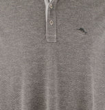 Tommy Bahama Men's Paradise Cove Long Sleeve Polo Shirt Coal 3XLT