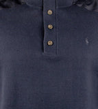 POLO RALPH LAUREN Men's Big & Tall Long Sleeve Cotton Hybrid Pullover Sweater Nvy 2XLT