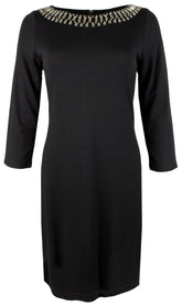 Tommy Bahama Women's Darcy Beaded 3/4-Sleeve Dress X-Small
