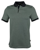 Hugo Boss Men's Slim Fit Penrose Patterned Polo Shirt-BG-Medium Bright Green
