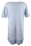 Eileen Fisher Womens V-Neck Linen Top, S, Green