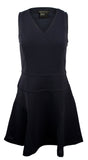 Armani Exchange Women's V Neck Fit And Flare Dress