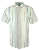 Camisa de manga corta Tommy Bahama Posado Sands para hombre, color azul aster pequeño