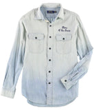 Ralph Lauren Mens USA Button Up Shirt indigocha S