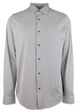 Michael Kors Slim Fit Stretch Gingham Shirt Mdnight X-Large Midnight