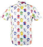 Polo Ralph Lauren Men's Printerly Oxford Print Classic Fit Shirt Medium