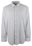 Men's Big & Tall San Lucio Stretch Houndstooth Long Sleeve Shirt...