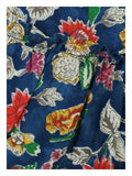Lauren Ralph Lauren Women's Floral Cotton Voile Skirt (10, Blue/Red Multi)