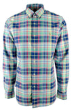 Polo Ralph Lauren Men's Plaid Oxford Long Sleeve Shirt-N-XL