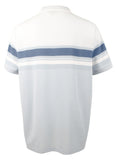 Michael Kors Men's Striped Short Sleeved Polo Shirt LC XXL