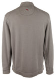 Tommy Bahama Erkek Flipshore Yarım Fermuarlı Çift Taraflı Kazak Sweatshirt Spa Stone Küçük