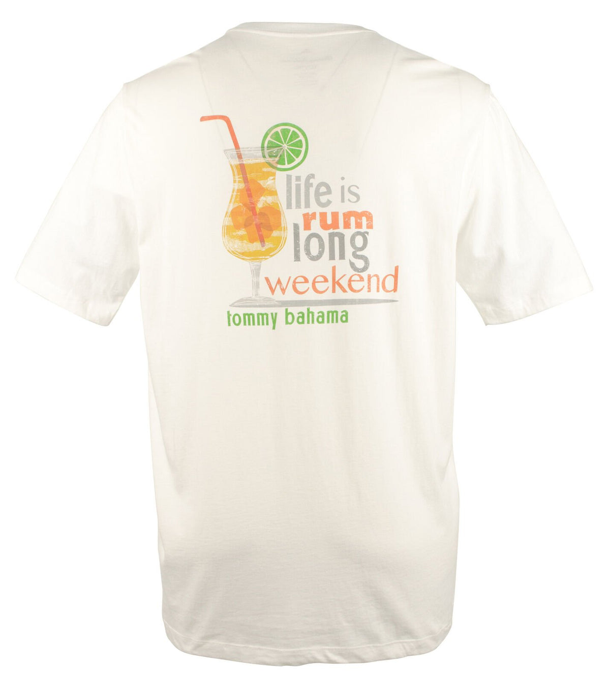 Customer Return Tommy Bahama Men's Big and Tall Rum Long Weekened T-Shirt-W-XLT