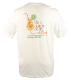 Customer Return Tommy Bahama Men's Big and Tall Rum Long Weekened T-Shirt-W-XLT