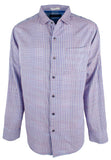 Customer Return Tommy Bahama Men's Big and Tall Dual Lux Gingham Long Sleeve