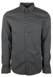 Michael Kors Men's Slim Fit Geometric Lines Long Sleeves Shirt