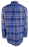 POLO RALPH LAUREN Men's Big & Tall Long Sleeve Plaid Oxford Shirt 3XB Multi