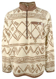 Men's Printed Gordon Lyons 1/4 Zip Fleece Knit-Sweater-VWKGP-XXL