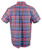 Polo Ralph Lauren Men's Plaid Short Sleeve Classic Fit Shirts Red Multicolor XXL