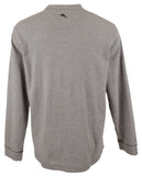 Camisa de manga larga Albany Abaco para hombre.-CH-L, color carbón jaspeado