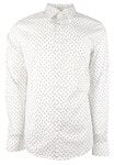 Michael Kors Men's Stretch Slim Fit Long Sleeve Shirt