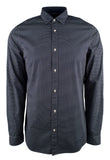 Michael Kors Men's Long Sleeve Abstract Pattern Slim Fit Shirt N S